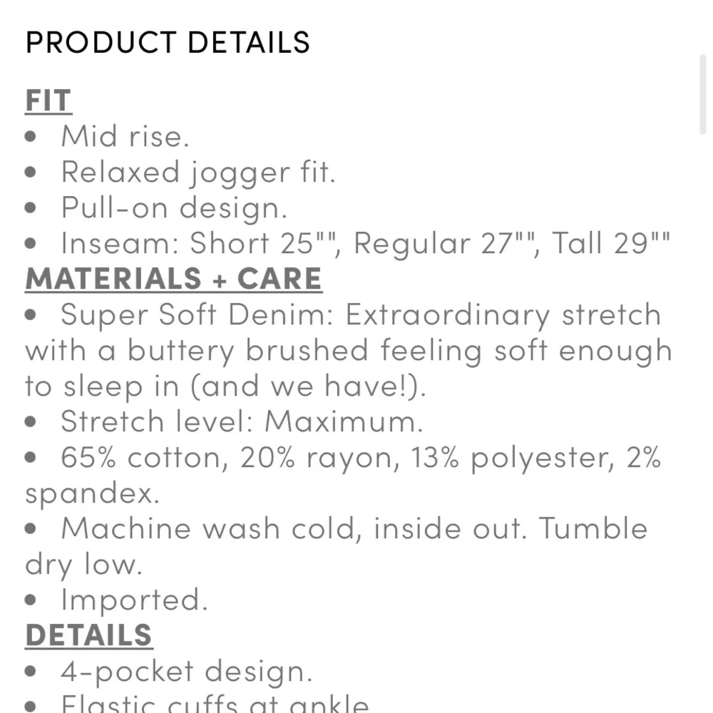 Torrid Soft Light Wash Denim Jogger Jeans - Women - Picture 7 of 11